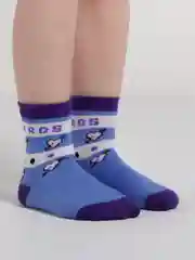 Синий носки для девочки, разноцветные