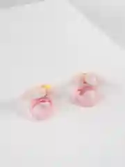Кораллово-розовый резинки для волос, 2 штуки