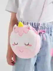 Белый детская сумка через плечо