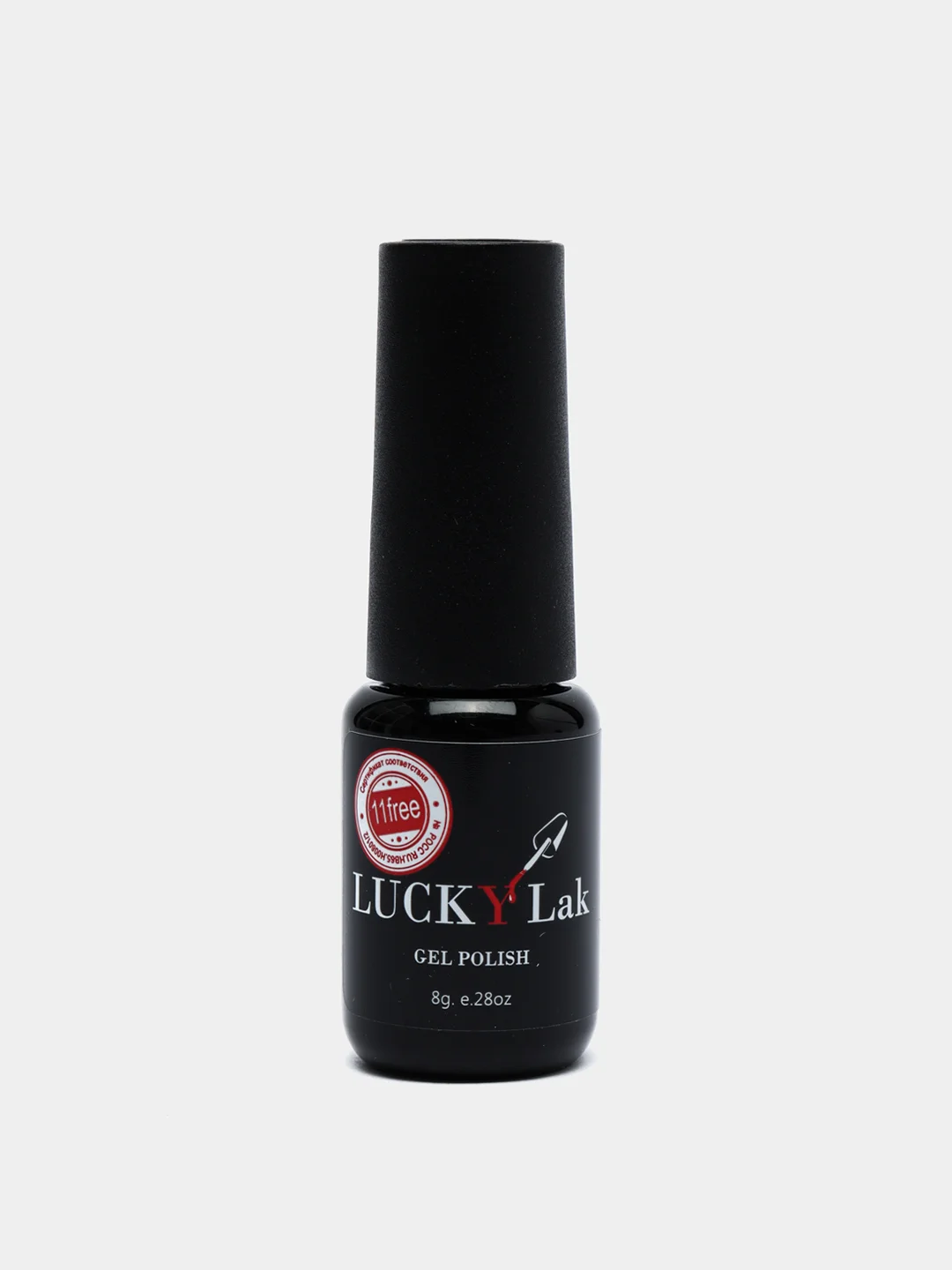 Гель-лак для ногтей, гель-лак LuckyLak FL, 8 г, №096, сиреневый, пастельный, для маникюра
