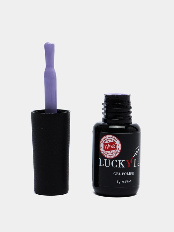 Гель-лак для ногтей, гель-лак LuckyLak FL, 8 г, №096, сиреневый, пастельный, для маникюра