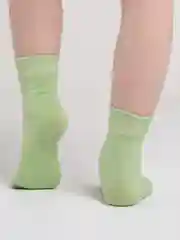 Лайм носки детские без рисунка