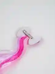 Вишнёвый цветные пряди для волос на заколке