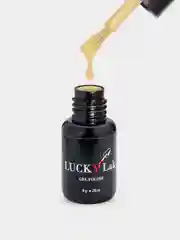 Гель лак для ногтей LuckyLak Fashion №089 8g теплый желтый для маникюоа и педикюра
