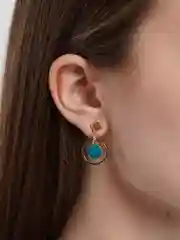 Серьги кольца