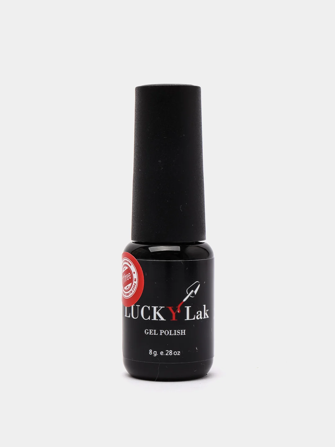 Гель лак, гель-лак для ногтей LuckyLak Fashion №040, 8g красный ягодный оттенок