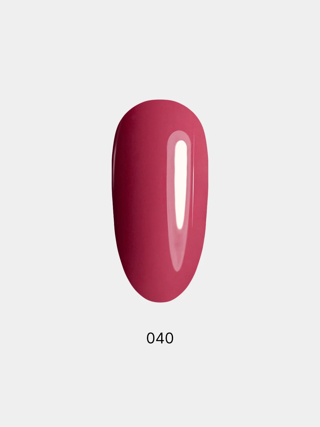 Гель лак, гель-лак для ногтей LuckyLak Fashion №040, 8g красный ягодный оттенок