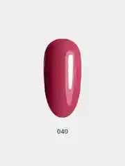 Гель лак, гель-лак для ногтей LuckyLak Fashion №040, 8g красный ягодный оттенок
