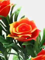 Красный искусственные цветы "Розы"