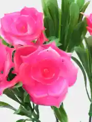 Розовый искусственные цветы "Розы"