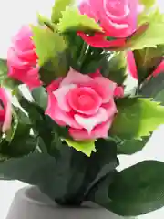 Розовый искусственные цветы. Розы (пластиковый букет)