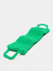 Зеленый мочалка мелкие ячейки