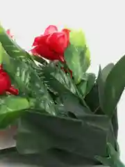 Красный искусственные цветы. Розы (пластиковый букет)