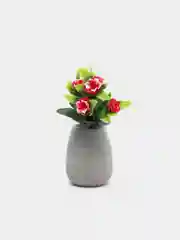 Красный искусственные цветы. Розы (пластиковый букет)