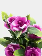 Сиреневый искусственные цветы. Розы (пластиковый букет)