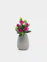 Индиго искусственные цветы. Розы (пластиковый букет)