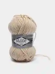 Карамельный пряжа Alize Superlana Maxi 75% Акрил 25% Шерсть 100г 100м