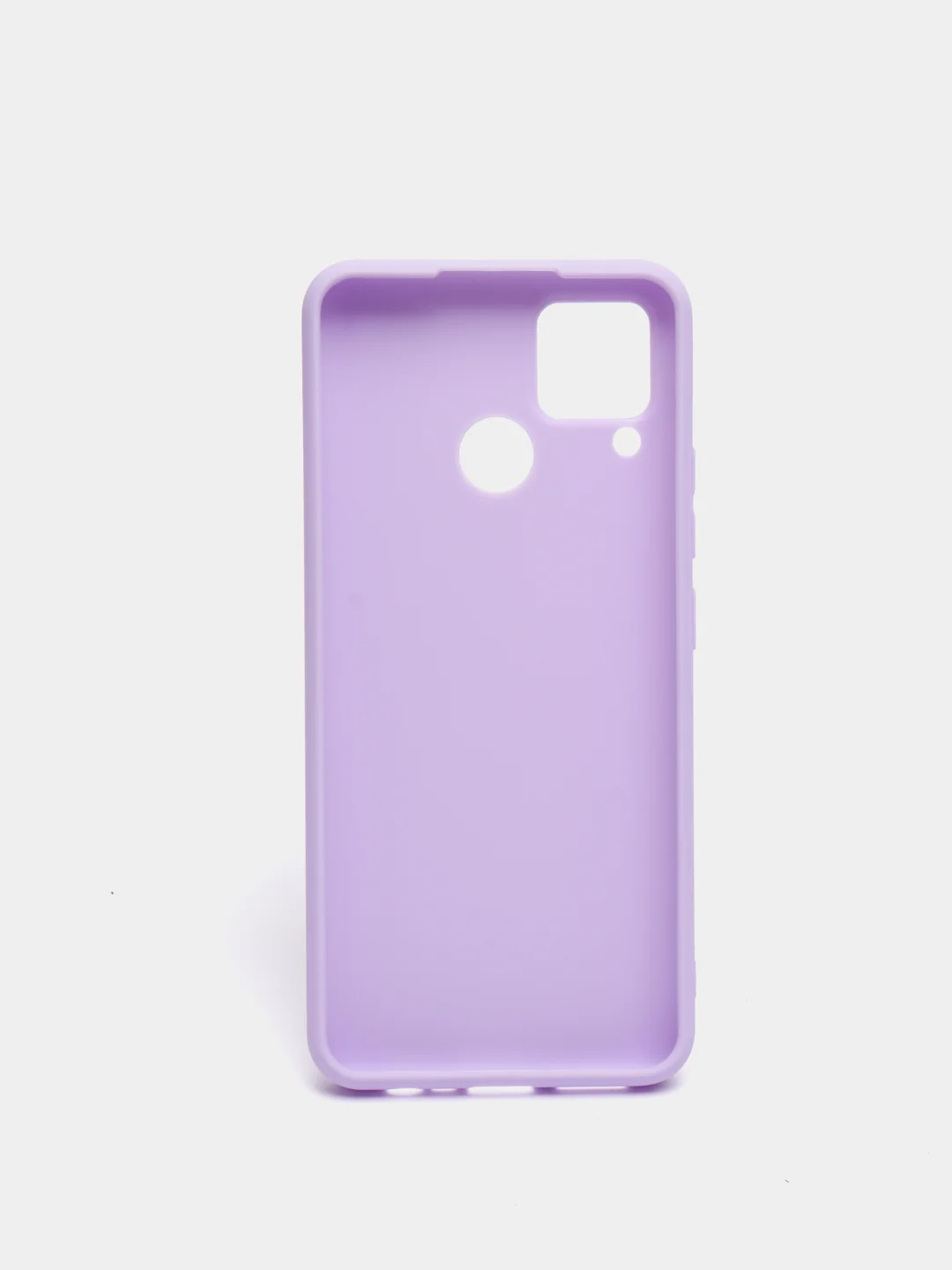 Лавандовый матовый чехол для Realme C3 / C11 / C15, силиконовый