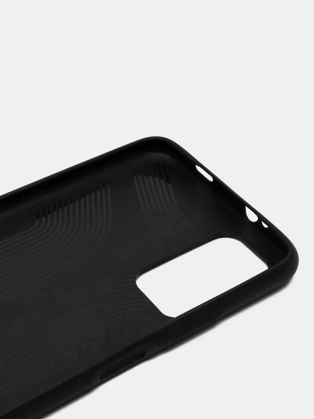Зеленый силиконовый чехол накладка для Xiaomi Pocofone M3 с текстурой кожи (под кожу)