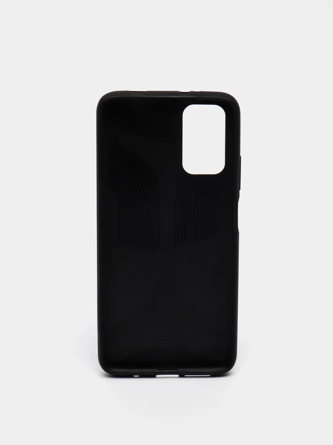 Зеленый силиконовый чехол накладка для Xiaomi Pocofone M3 с текстурой кожи (под кожу)