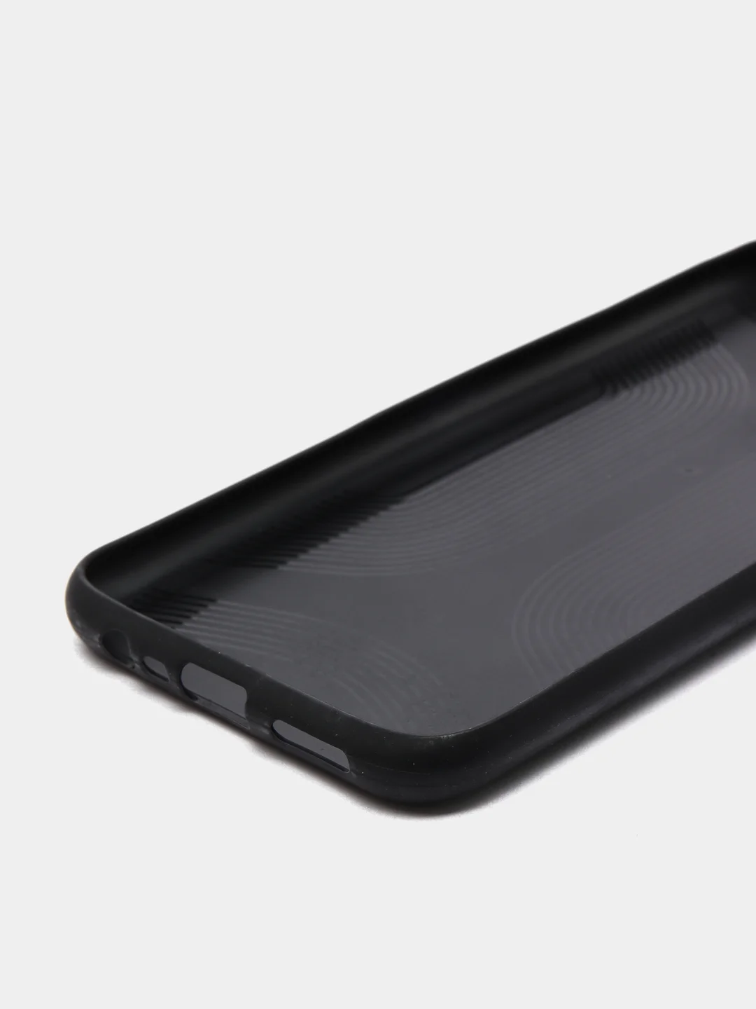 Зеленый чехол Realme C12 / С15 / C25 силиконовый, имитация кожи