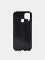 Зеленый чехол Realme C12 / С15 / C25 силиконовый, имитация кожи