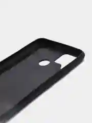 Зеленый чехол Realme C12 / С15 / C25 силиконовый, имитация кожи