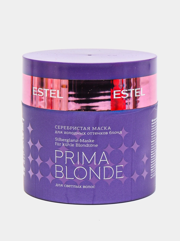Серебристая маска для холодных оттенков блонд Estel Otium Prima Blonde Silver Mask 300 мл
