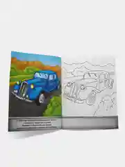 Синий раскраска для малышей А5