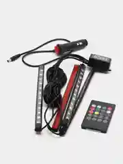 Подсветка салона RGB со звуковым контроллером и пультом управления