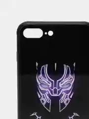 Серый светящийся чехол со стеклянным покрытием для Iphone