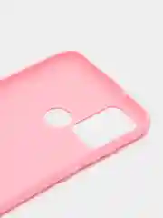 Розовый чехол Huawei Honor 9A, Хуавей Хонор 9А силиконовый с картинками