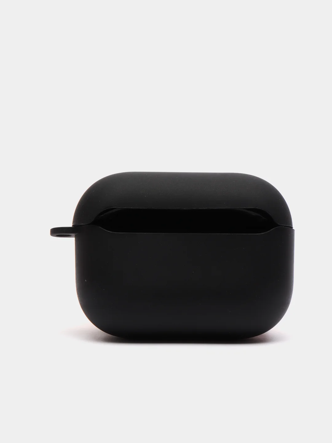 Тёмно-серый силиконовый чехол для наушников Airpods Pro с принтом Nike, Nasa (Найк, Наса))
