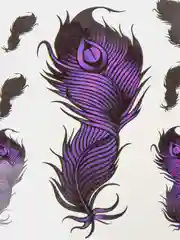 Красочные тату на тело (цветные)