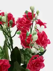 Искусственные цветы. Кустовые розы (пластиковый букет ). Высота: 31 см. 15 бутонов