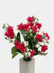 Искусственные цветы. Кустовые розы (пластиковый букет ). Высота: 31 см. 15 бутонов