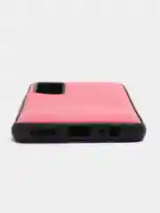Зеленый силиконовый чехол накладка для Huawei P Smart 2021 с текстурой кожи (под кожу)