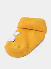Желтый носки детские, махровые