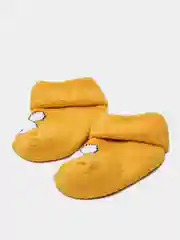 Желтый носки детские, махровые