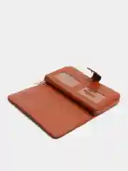 Терракотовый кошелек бумажник с монетницей