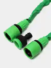 Шланг садовый складной растягивающийся для полива Magic Hose, 45 м, синий