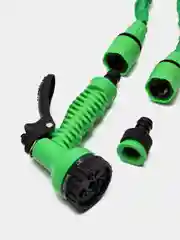 Шланг садовый складной растягивающийся для полива Magic Hose, 45 м, синий