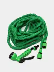Шланг садовый складной растягивающийся для полива Magic Hose, 45 м, синий