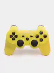 Желтый беспроводной геймпад для PS3