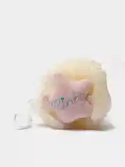 Розовый мочалка для тела
