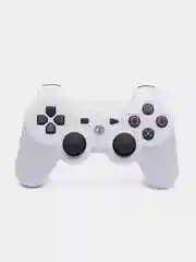 Белый беспроводной геймпад для PS3
