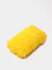 Желтый мочалка вязаная