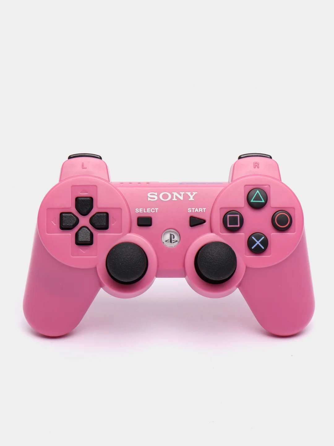 Розовый беспроводной геймпад для PS3