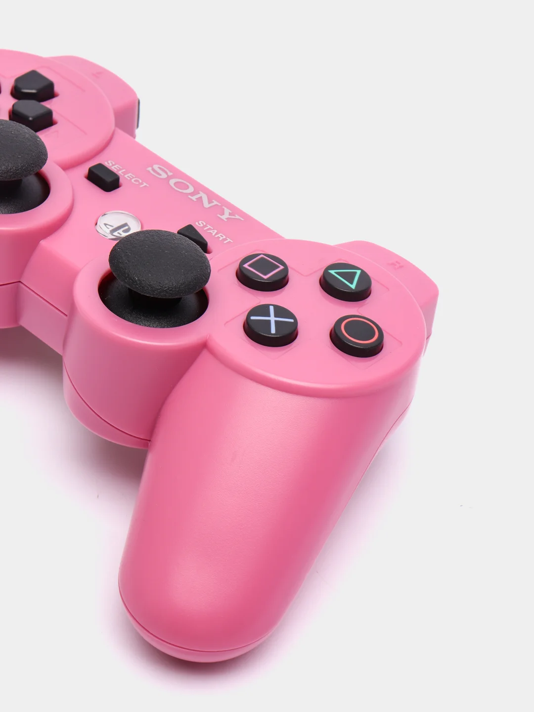 Розовый беспроводной геймпад для PS3