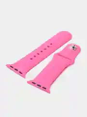 Тёмно-розовый силиконовый ремешок для смарт часов Apple Watch, силиконовый браслет